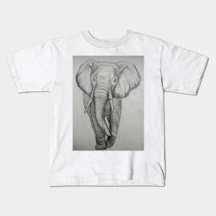 Walking elephant Kids T-Shirt